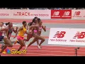 Masai Russell HOLDS OFF Grace Stark and Devynne Charlton to win 60m hurdles NBC Sports