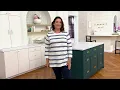 Lands End Supima Sleeve Crew Neck Knit Tunic on QVC