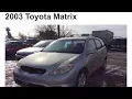 Stockton Pick-N-Pull Matrix junk yard parts hunt 23 TRD grille