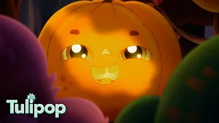 NEW Pumpkin Night Halloween Song 🎃🎵 Tulipop Halloween Special Episode ☠️ Halloween Music for Kids
