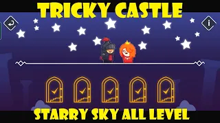 Tricky Castle Starry Sky All level and Ending Save Princess