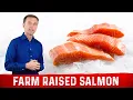 Problems with Farm Raised Salmon - Dr Berg on Farmed Salmon vs Wild Salmon