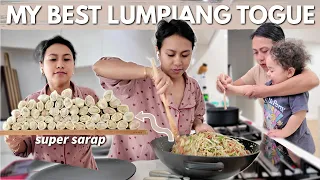 NAG CRAVE AKO NG LUMPIANG TOGUE KAYA TARA LUTO TAYO! ANG SARAP! ❤️ | rhazevlogs