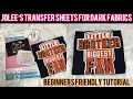 HOW TO USE JOLEES TRANSFER SHEETS FOR DARK FABRIC BEGINNERS FRIENDLY JOLEES TRANSFER sheets