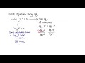 Solving logarithms using log base 10
