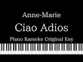 Download Lagu 【Piano Karaoke】Ciao Adios / Anne-Marie【Original Key】