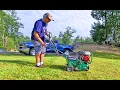 Renting Aerator from Home Depot Tips Tricks Save Money DIY Ryan Lawnaire IV Aerate Lawn Yourself