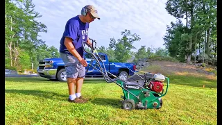Renting Aerator from Home Depot Tips Tricks Save Money DIY Ryan Lawnaire IV Aerate Lawn Yourself