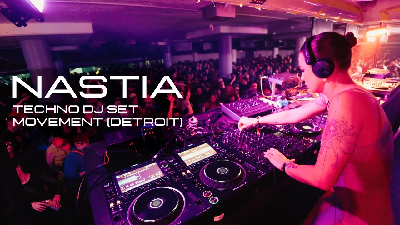 NASTIA techno set at Movement Detroit 2026 | Underground Stage