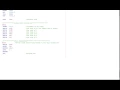 Sample Code to Use 6 consecutive 7-segment displays