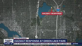 Hazmat response at Green Lake Park FOX 13 Seattle