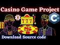 Casino Roulette Game Project in C