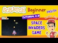Scratch Tutorial 21 Space Invader Game Coding for Beginners English