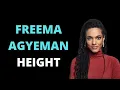 Freema Agyeman Height - How tall is Doctor Helen Sharpe New Amsterdam