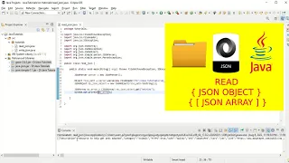 Read JSON Object and JSON Array From File with Java