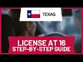 How to Get Your Driver s License at 16 in Texas