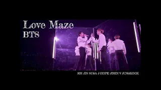 Love Maze BTS 방탄소년단 Stage Mix 日本語字幕 
