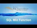 Sql Training Online - Sql Min Function 2019