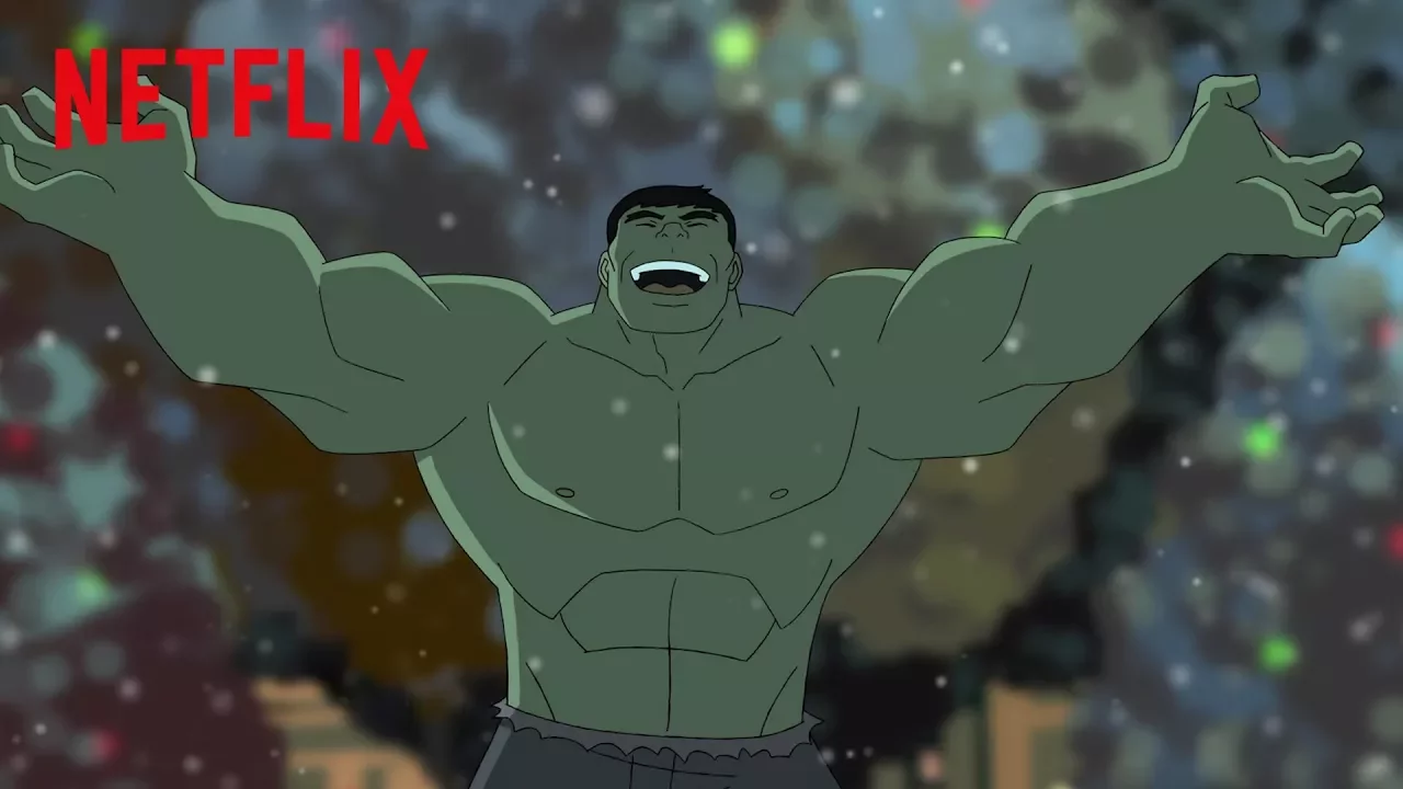 The Hulk Explains Christmas | Marvel's Super Hero Adventures: Frost Fight! | Netflix After School