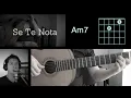 Se Te Nota Andres Cepeda Tutorial Cover - Acordes [Mauro Martinez]