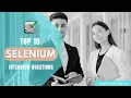 Top 10 Selenium Interview Questions and Answers Become Job Ready Selenium Certifications
