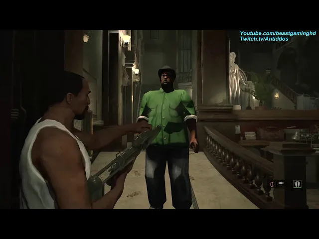 Resident Evil 2 Remake - GTA CJ Meets Big Smoke (MOD) *read desc*