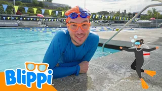 Blippi explora el mundo submarino 🤿🌊 Caricaturas infantiles | Moonbug en Español - Blippi
