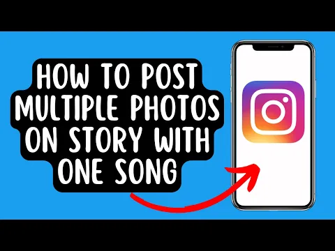 Download MP3 How To Post Multiple Photos on Instagram Story with One Song