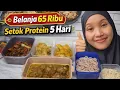 Lagu Belanja 65 ribu SETOK PROTEIN 5 hari