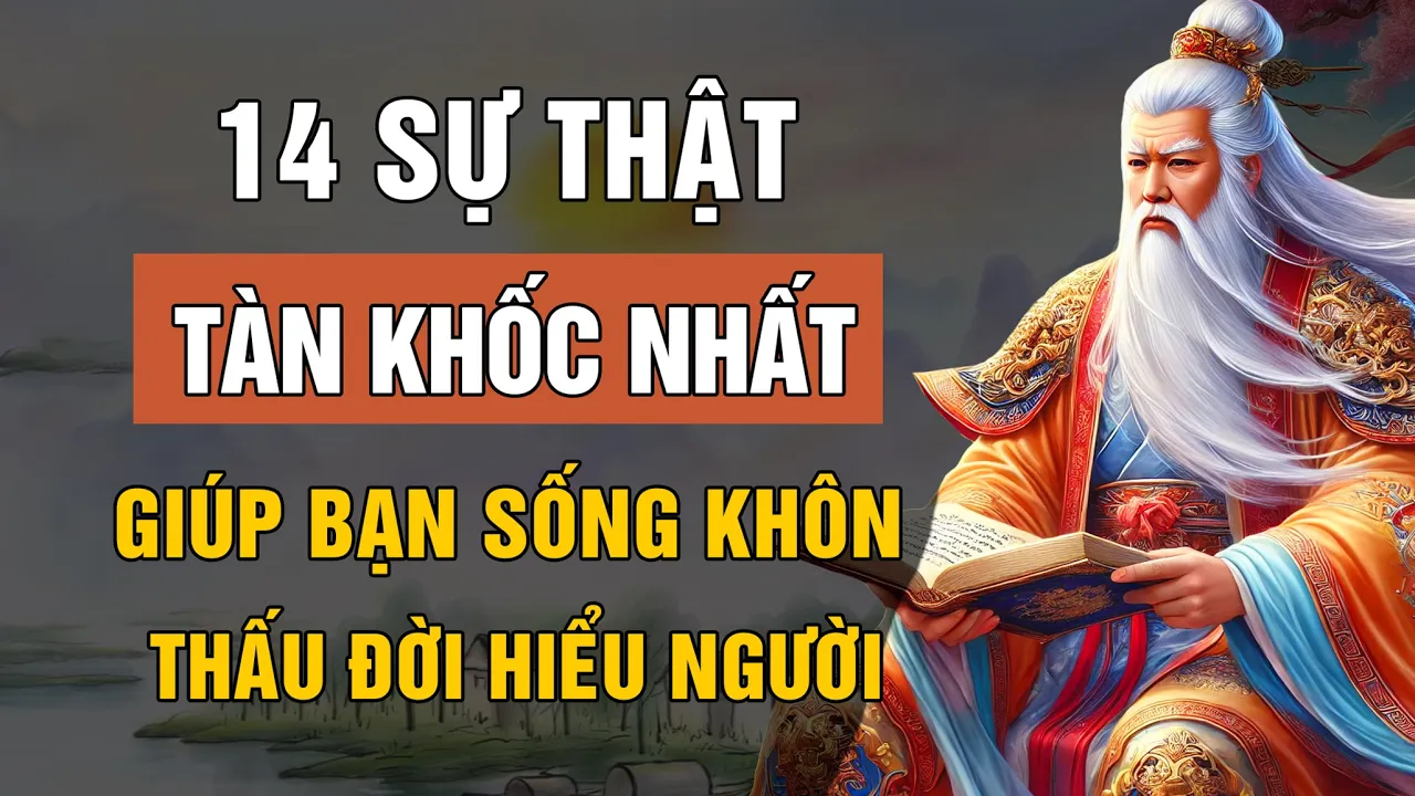 Outline Video LỜI DẠY CỔ NHÂN: 14 SỰ THẬT TÀN KHỐC Ở ĐỜI GIÚP BẠN SỐNG KHÔN NGOAN HƠN | TRIẾT LÝ CUỘC SỐNG