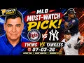 Minnesota Twins vs New York Yankees Pick 26 MLB Pick Prediction
