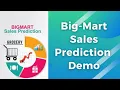 Big Mart Sales Prediction using Machine Learning Demo