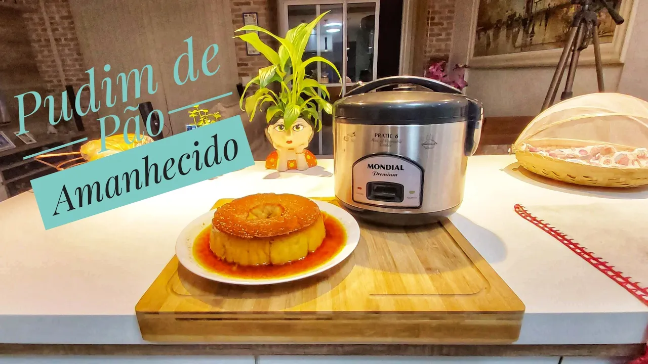 PUDIM EM 20 MINUTOS - FICA SUPER CREMOSO