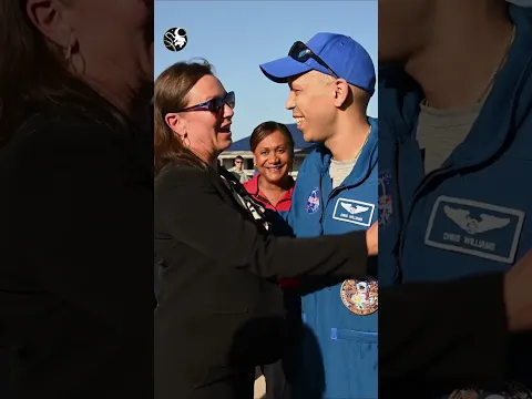 NASA Astronaut Chris Williams Returns to Houston