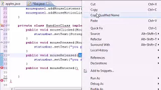 Java Programming Tutorial 75 MouseListener interface YouTube