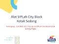 Alat SIPLah City Block Kotak Sedang