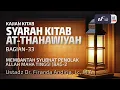 Download Lagu Kitab Ath thahawiyah #33 Membantah Syubhat Penolak Sifat Allah Maha Tinggi Bag 2
