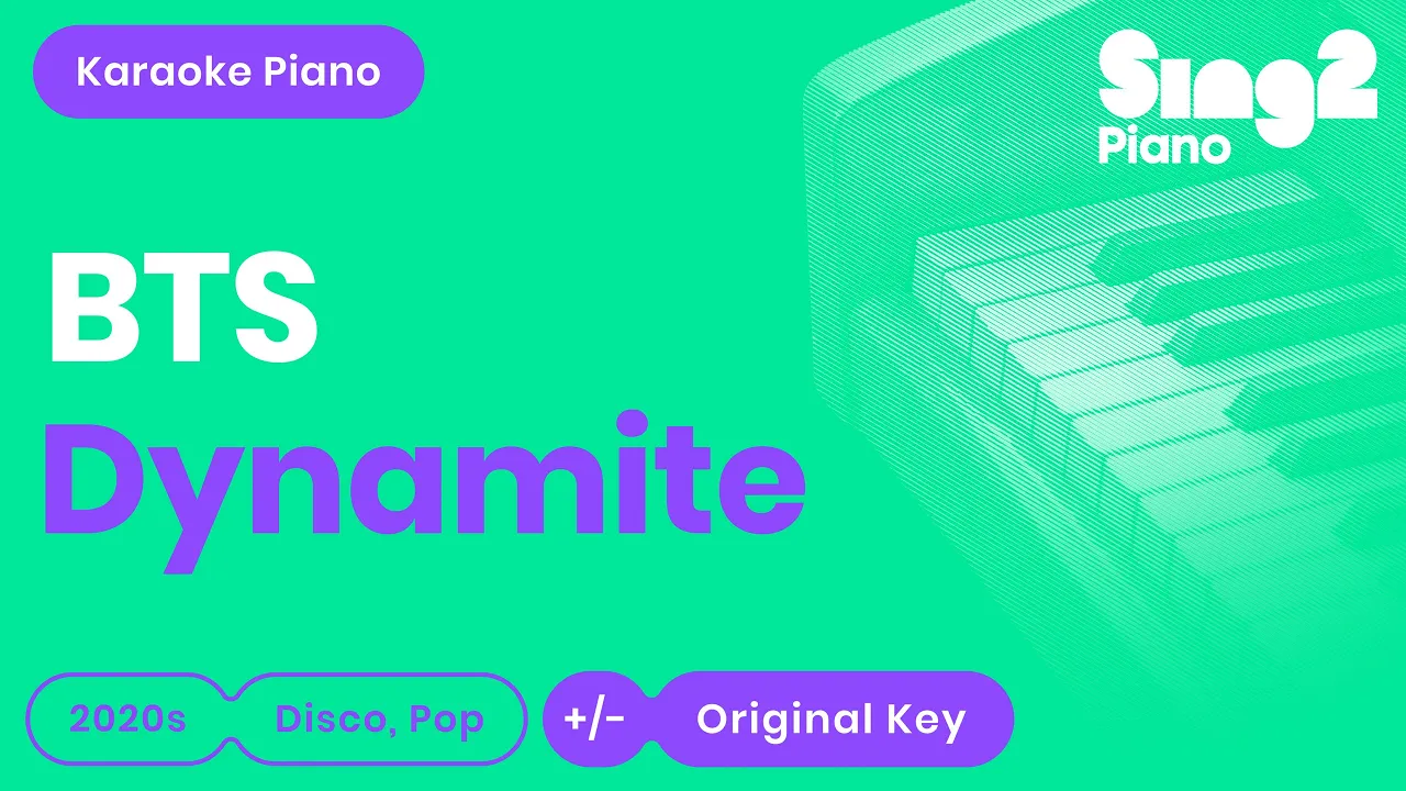Dynamite Karaoke | BTS (Karaoke Piano) Dynamite Karaoke | BTS (Karaoke Piano)