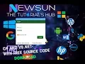 C and VB NET Tutorial - Flat Material Skin Login Form Design with Source Code