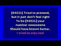 Sir Chloe – Animal (karaoke)