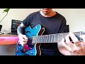 Alfa Mist - Bumper Cars. Guitar cover impro solo