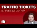 What can you do with a traffic ticket in Pennsylvania