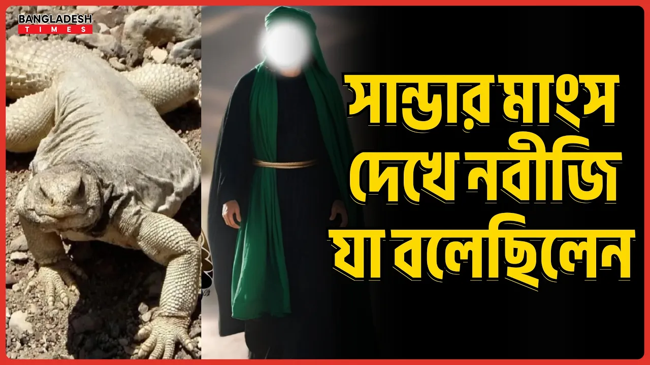 সান্ডার মাংস দেখে নবীজি যা বলেছিলেন | ইসলামিক জ্ঞান