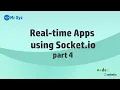 Ionic Realtime Apps using Socket io part 4