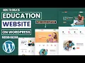 How to Build an Education Website for FREE - Free Demo Import