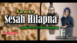 sesah hilapna karaoke musik pop sunda jaipong full bangplak kendang nada perempuan 