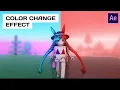 How to Change Any Object Color - Adobe After Effects Change To Color Tutorial