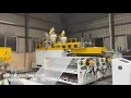 New design air bubble film wrap packaging roll making machine 4 layer bubble wrap machine