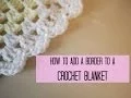 CROCHET How to add a crochet border edging Bella Coco