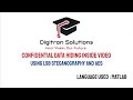 CONFIDENTIAL DATA HIDING INSIDE USING LSB STEGANOGRAPHY AND AES